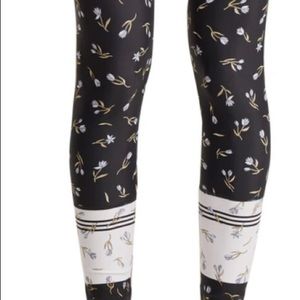 Upside floral legging S high rise
